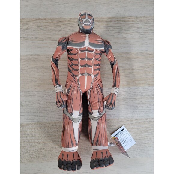 Attack On Titan Colossal Bakibaki Big Plush Stuffed Large Doll Japan Anime Manga - Picture 2 of 9